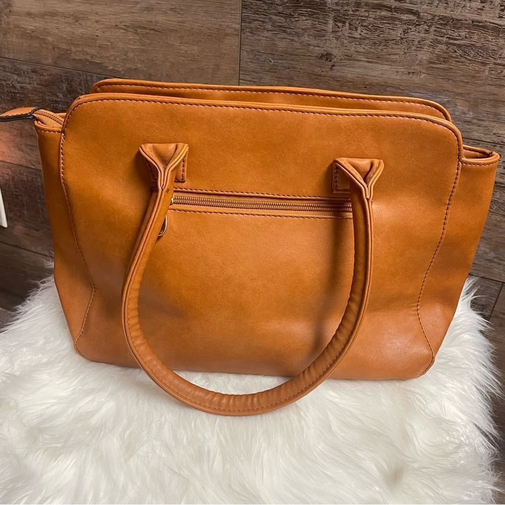 Womens Purse Unknown Brand, Pumpkin Brown Color NWOT - Picture 3 of 8